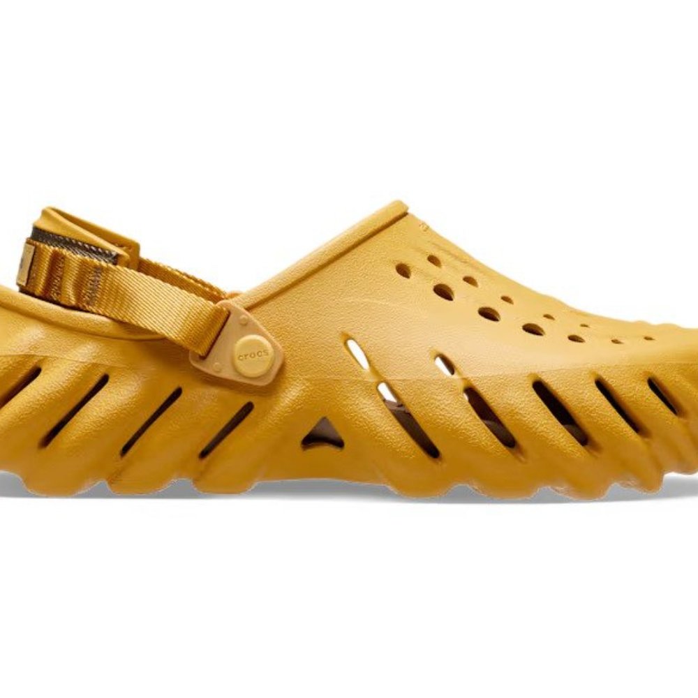 CROCS Yellow Mules & Clogs - Picture 2 of 10